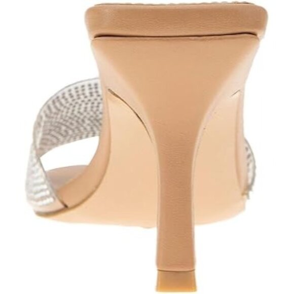 BCBGeneration Women's Maxari-2 Embellished Mule Open Toe Tan Size 9.5 - Picture 2 of 4